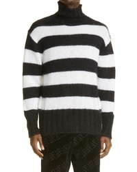 Fendi Stripe Turtleneck Sweater