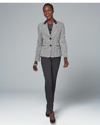 Kasper Two Button Houndstooth Jacket