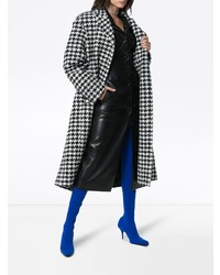Ellery Bel Air Manastyle Houndstooth Wool And Alpaca Blend Coat