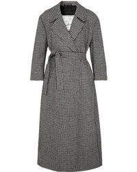 Giuliva Heritage Collection Linda Belted Houndstooth Wool Coat