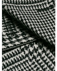 Givenchy Houndstooth Double Breasted Coat