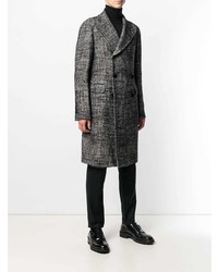 Tagliatore Houndstooth Double Breasted Coat