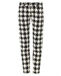 Balmain Houndstooth Tapered Leg Trousers