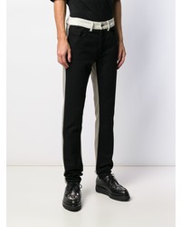 Marcelo Burlon County of Milan Patchwork Slim Jeans