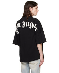 Palm Angels Black Oversized T Shirt