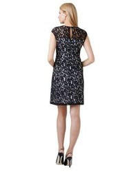 Adrianna Papell Beaded Lace Classic Dress