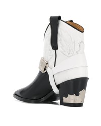 Toga Cowboy Ankle Boots