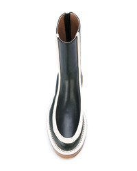 Marni Striped Ankle Boots