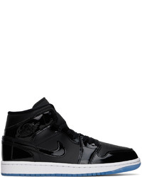 NIKE JORDAN Black Air Jordan 1 Mid Se Sneakers