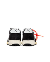 Off-White Black And White Running Sneakers