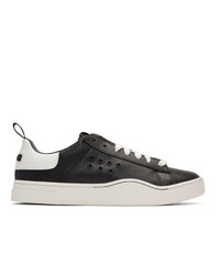 Diesel Black And White S Clever Lc Low Sneakers