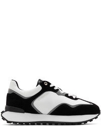 Givenchy Black White Runner Low Sneakers