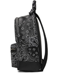 Amiri Black Bandana Classic Backpack