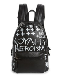Ksubi Mini Kruiser Leather Backpack In Black At Nordstrom