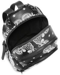 Sloane Bandana Luxe Leather Backpack