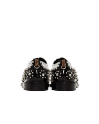 Burberry Black And White Lennard Cry Brogues