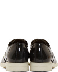 Dolce & Gabbana Black Slip On Leather Brogues