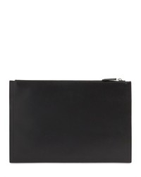 Givenchy Two Tone Brogue Leather Pouch
