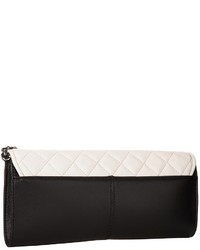 Calvin Klein Quilted Pebble Leather Clutch