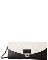 Calvin Klein Quilted Pebble Leather Clutch