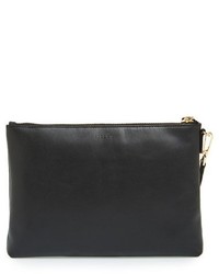Milly Sienna Leather Clutch
