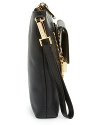Milly Sienna Leather Clutch