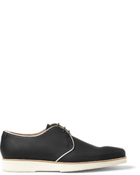 Mr. Hare King Tubby Rubberised Leather Derby Shoes