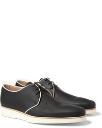 Mr. Hare King Tubby Rubberised Leather Derby Shoes