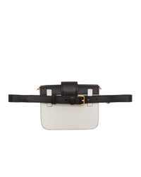 Prada White Cahier Belt Bag