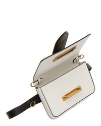 Prada White Cahier Belt Bag