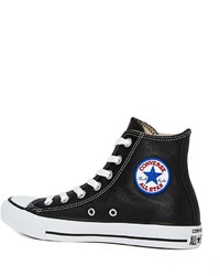 Converse All Star High Top Sneaker Black Leather