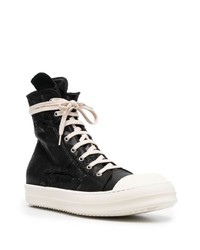 Rick Owens DRKSHDW Ankle Length Lace Up Sneakers