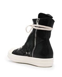 Rick Owens DRKSHDW Ankle Length Lace Up Sneakers