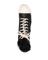 Rick Owens DRKSHDW Ankle Length Lace Up Sneakers