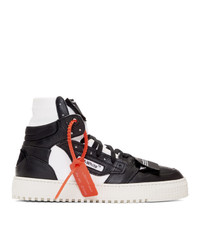 Off-White Black And White Off Court High Top Sneakers