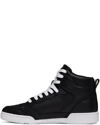 Polo Ralph Lauren Black Court Sneakers