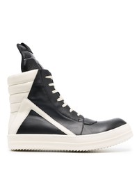 Rick Owens Geobasket High Top Lace Up Sneakers