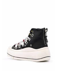 R13 Lace Up Platform Sneakers