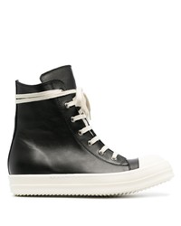 Rick Owens Phlegethon High Top Leather Sneakers