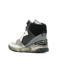Leather Crown Ro Hi Top Sneakers