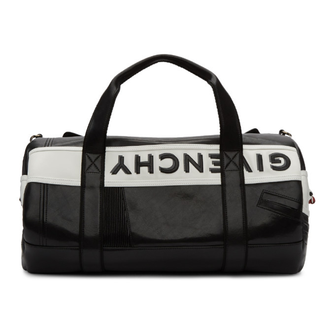 Givenchy Black And White Mc3 Duffle Bag 