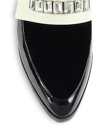 3.1 Phillip Lim Jeweled Patent Leather Loafers