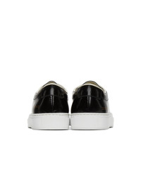 Common Projects Black And Off White Original Achilles Sneakers