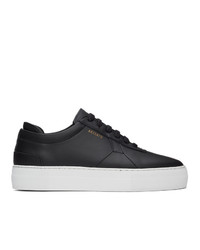 Axel Arigato Black And Off White Platform Sneakers