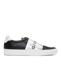 Givenchy Black And Silver Urban Knots Sneakers