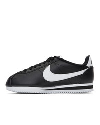 Nike Black And White Classic Cortez Sneakers