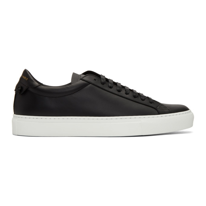 Givenchy Black And White Urban Knots Sneakers, $495 | SSENSE | Lookastic