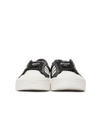 Y-3 Black And White Yohji Star Sneakers