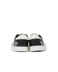 Y-3 Black And White Yohji Star Sneakers