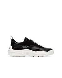 Valentino Black Chunky Sole Sneakers